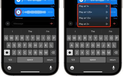 audio message